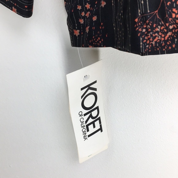 Vintage Koret of California Bow Neck Blouse – New With Tags - Picture 7 of 8